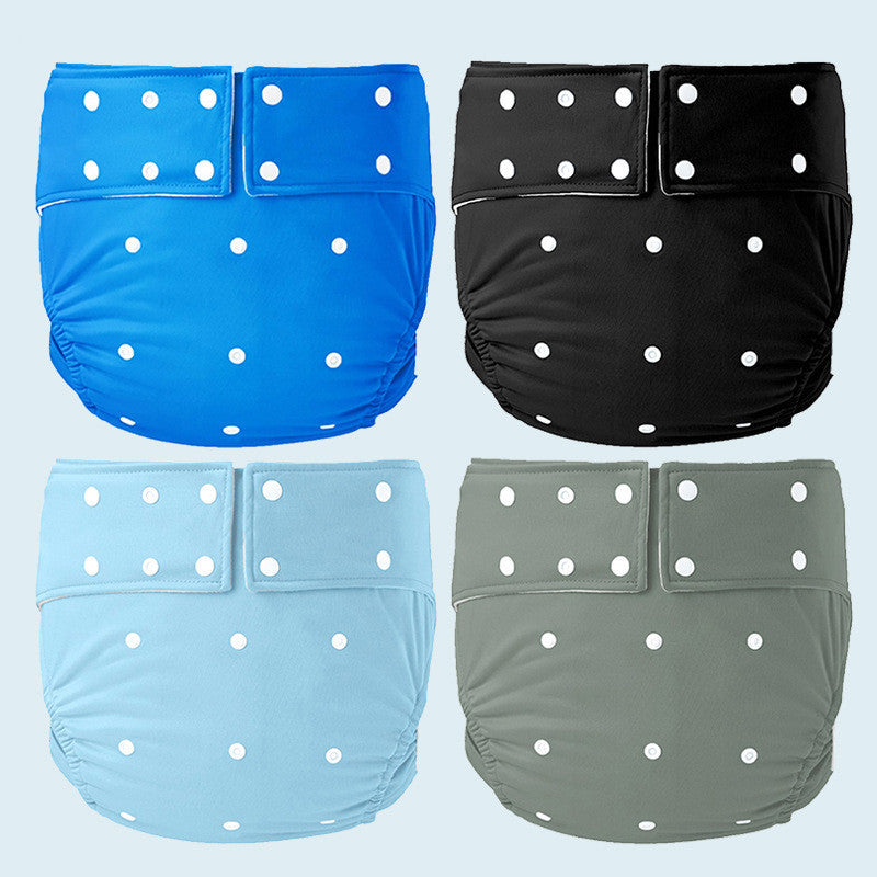 Leak-proof Adjustable Reusable Diaper for Elderly up to 110kg